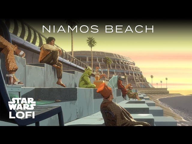 Cassian Andor at Niamos Beach | Star Wars Lofi