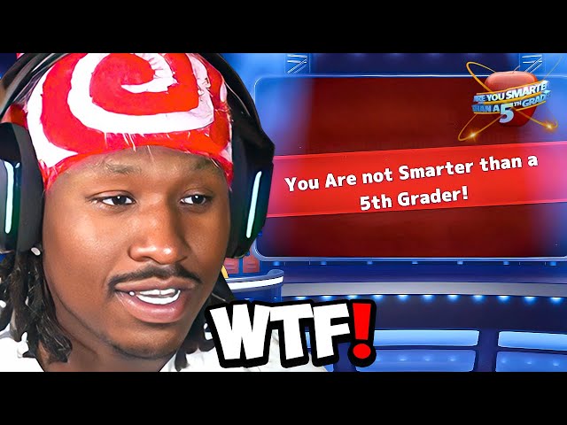 Duke Dennis Plays Are You Smarter Than a 5th Grader!