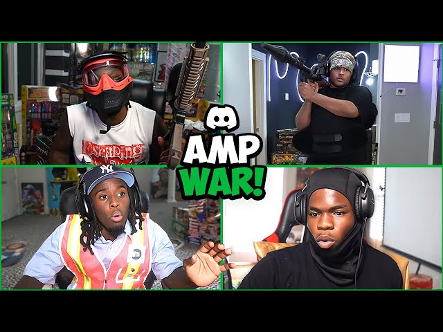 Duke Dennis & AMP Joins Discord & Calls Females On Stream Before The AMP War!