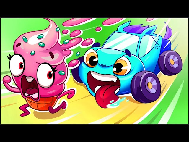 Yummy Ice Cream! 🍦 Which Baby Car is the Fastest? 🚗 Funny Kids Songs