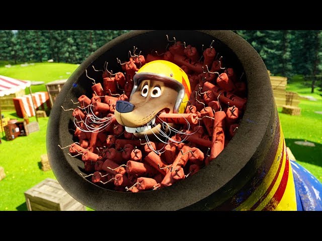 DreamWorks Madagascar | Human Cannonball Clip | Madagascar 3: Europe's Most Wanted | Kids Movies
