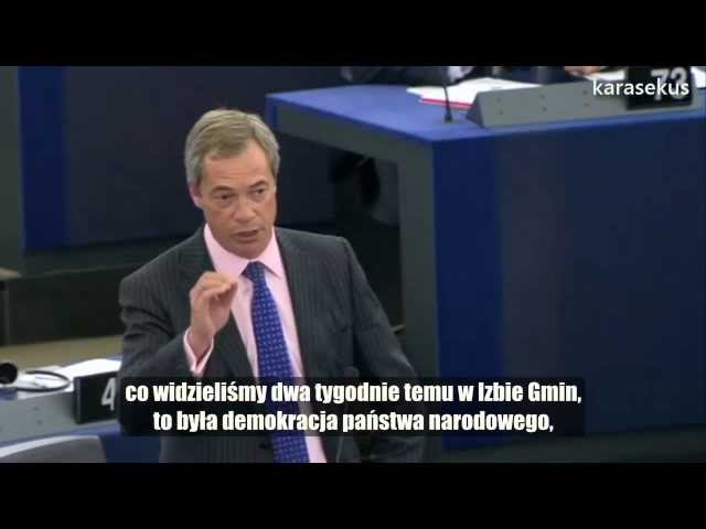 Nigel Farage: Syria (Może się pan zamknie i posłucha!)