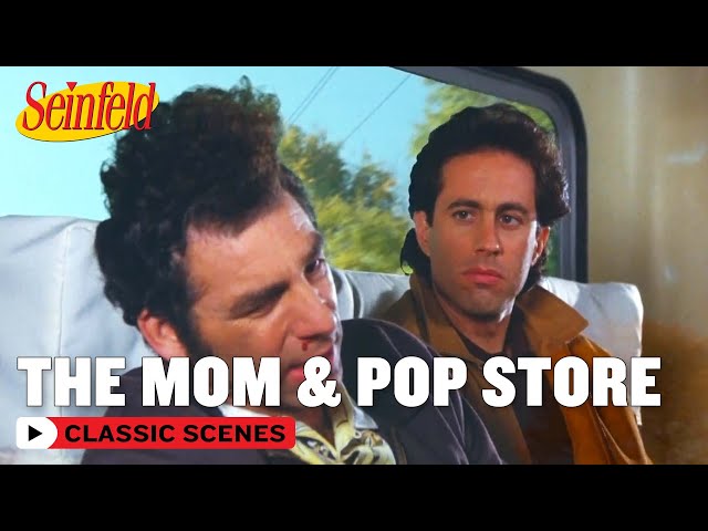 Kramer Tries To Save The Neighborhood | The Mom & Pop Store | Seinfeld