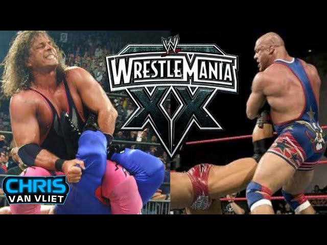 Why Kurt Angle vs Bret Hart Never Happened at WWE Wrestlemania 20 - Chris Van Vliet clips
