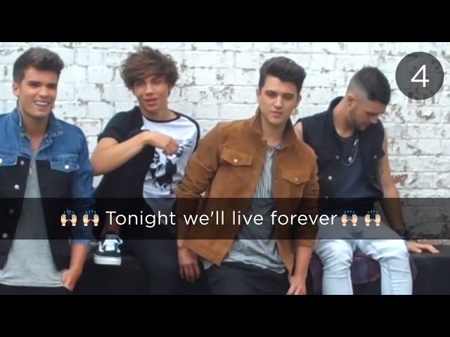 Union J - Tonight (We Live Forever) | Lyric Video