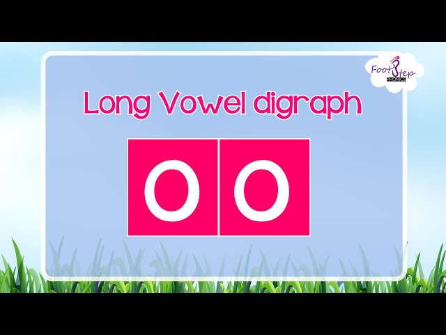 oo Long Vowel Digraph