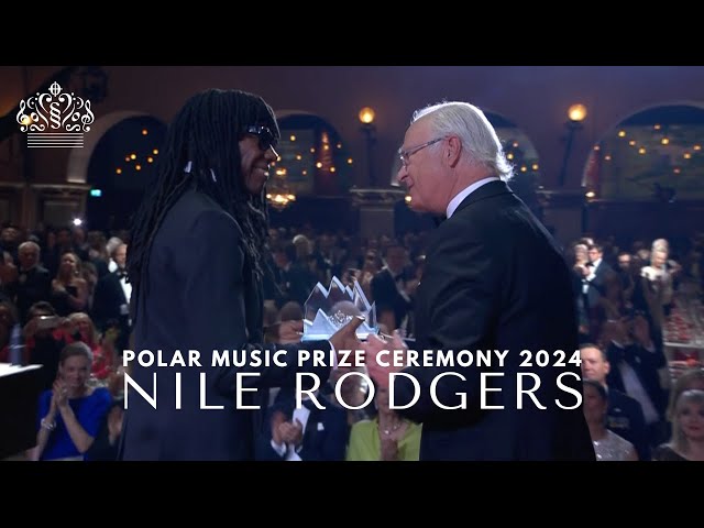 Nile Rodgers receives the Polar Music Prize 2024