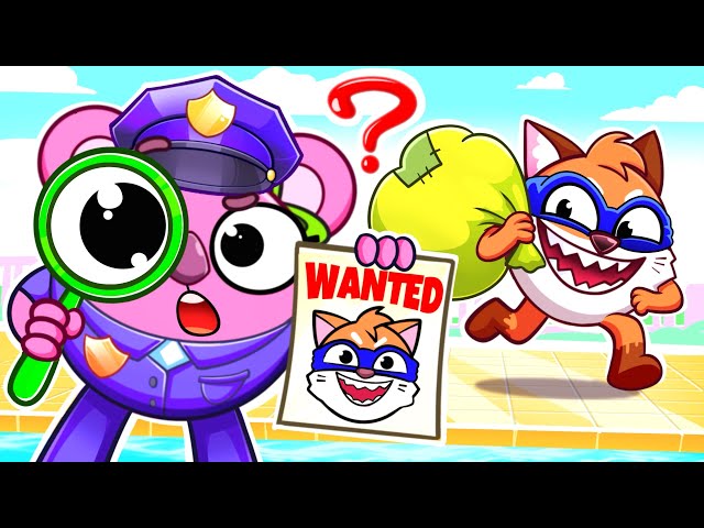 Police Girl Song 👩‍✈️ Police Chases Smart Thief | Kids Songs 😻🐨🐰🦁 And Nursery Rhymes by BabyZoo