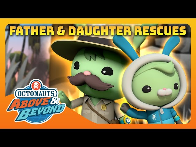 Octonauts: Above & Beyond - 🐰🐰 Father & Daughter Rescue Missions ⛑️ | Compilation | @Octonauts​