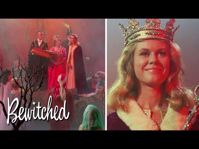 Samantha's Ceremony As New Queen | Bewitched