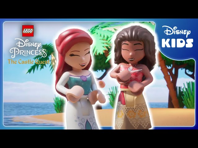 Best Friendship Moments 🤍 | Lego Disney Princess: The Castle Quest | Disney Kids