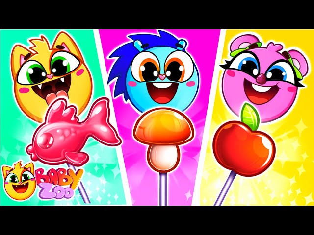 Lollipops and Balloons Song | Funny Kids Songs 😻🐨🐰🦁 And Nursery Rhymes by Baby Zoo