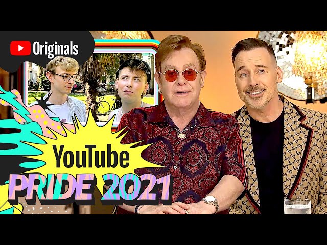The hopes of the LGBTQIA+ future - Elton John & David Furnish | YouTube Pride 2021