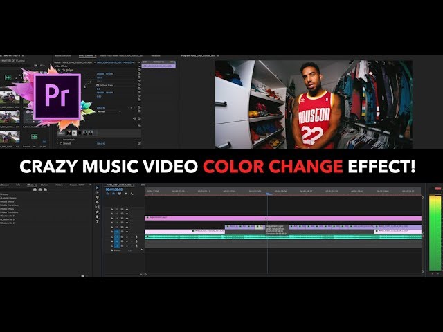 COLOR CHANGE Effect Tutorial! (Premiere Pro)