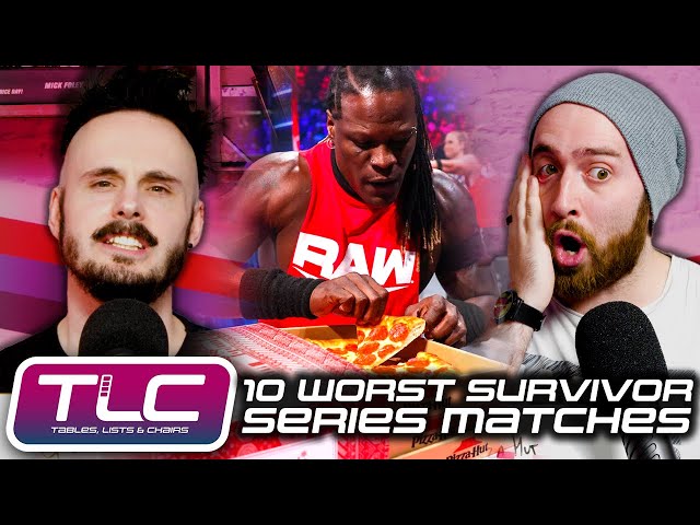10 WORST WWE Survivor Series Matches | Tables, Lists & Chairs (ft. Ace Trainer Liam)