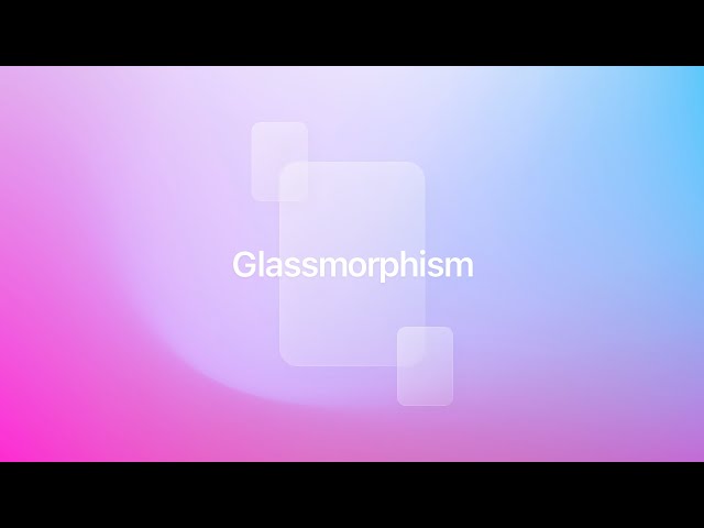 Glassmorphism in 2 Minutes - Adobe Xd Tutorial (2021 Trend)