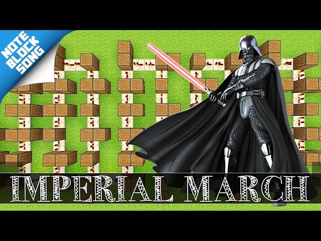 Star Wars - IMPERIAL MARCH - Minecraft |Note Block Song + Doorbell Tutorial|