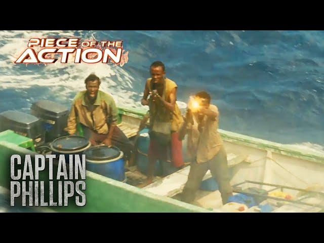 Captain Phillips | Shots Fired At Container Vessel
