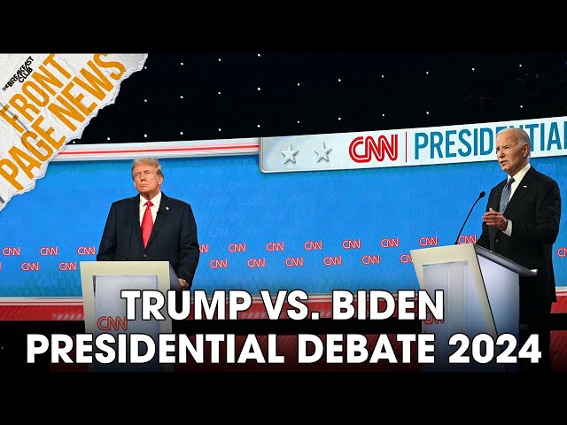 Trump Vs. Biden Presidential Debate 2024 Recap