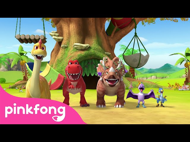 [Ep 7-9] Pinkfong's Little Dino School@PinkfongDinosaurs | Dinosaurs for Kids | Pinkfong Official
