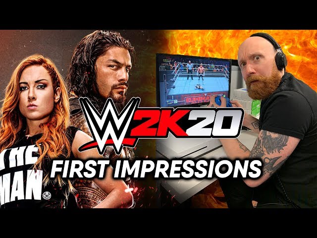 WWE 2K20 First Impressions | Early Reactions To WWE 2K20 | ScreenStalker