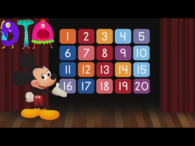 Disney Buddies 123 Number Song - Learn to Count Numbers 1 to 20 - Fun Educational App For Kids (HD)
