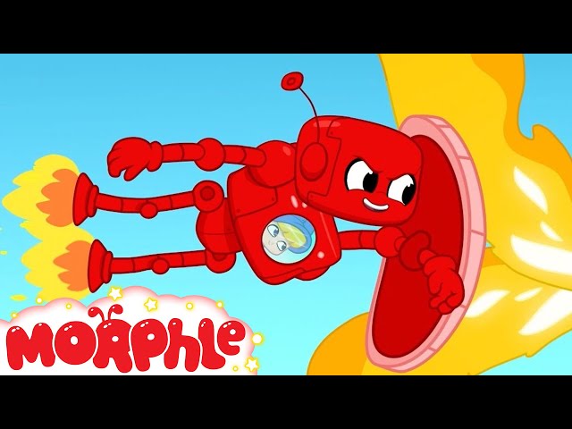 Robot Morphle Saves The Day - My Magic Pet Morphle | Cartoons For Kids | Morphle TV | Mila & Morphle