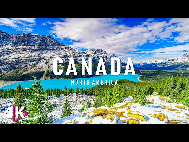 Canada 4K - Scenic Relaxation Film With Calming Music
