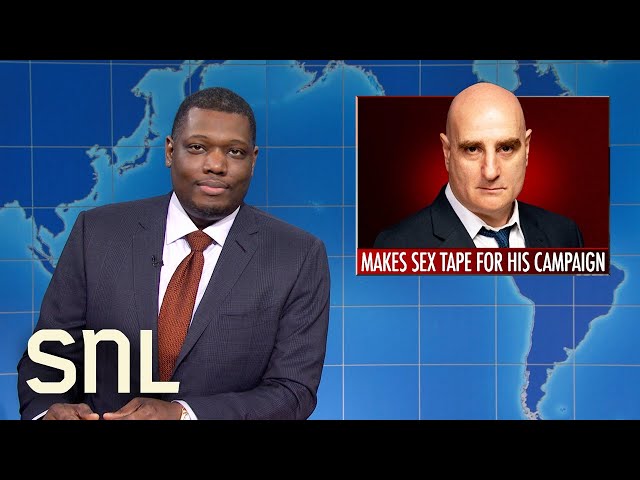 Weekend Update: Congressional Candidate Stars in Own Sex Tape, Meth-Filled Pumpkins - SNL