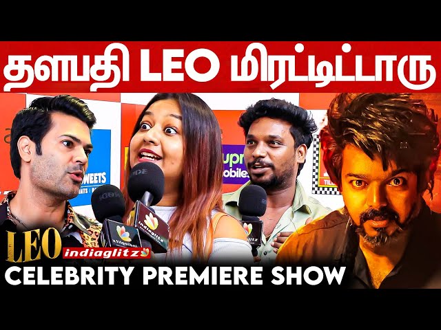 எனக்கு Leo 200% Satisfaction 🔥 🧊 | Ganesh Venkatraman, Nanjil Vijayan | Celebrity Show, Vijay Lokesh