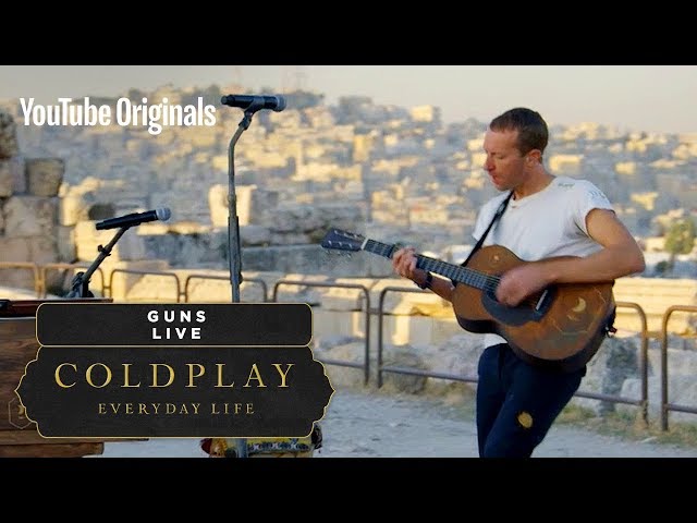 Coldplay - Guns (Live in Jordan)