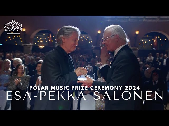 Esa-Pekka Salonen receives the Polar Music Prize 2024