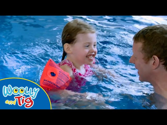 @WoollyandTigOfficial  - Tig's First Swimming Lesson | TV Show for Kids | Splash!