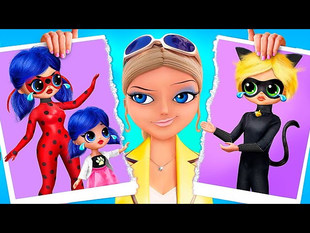 Mom vs Stepmom: Ladybug or Chloe? 31 DIYs for LOL