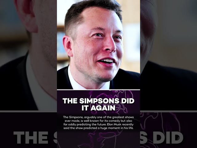 Elon Musk Says "The Simpsons" Predicted His Twitter Takeover in 2015! #shorts