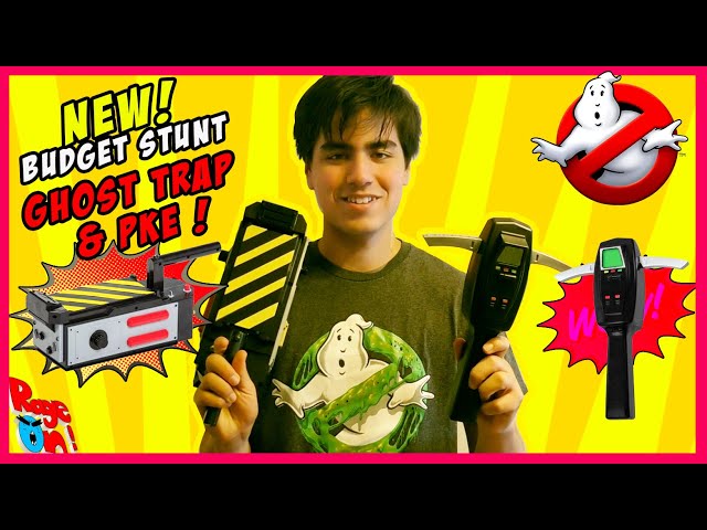 🎃 NEW  Budget HALLOWEEN Stunt Ghost trap and pke meter unboxing Ghostbusters afterlife