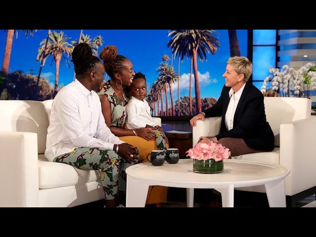 Ellen Gets Motivated with 3-Year-Old Ayaan Diop