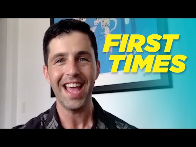 Josh Peck Tells Us About His First Times