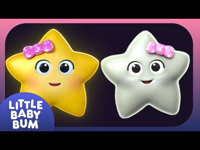 Gold & Silver Twinkle | Mindful Relaxing Baby Music🌙✨ Bedtime Lullaby | Calming Sensory Animation