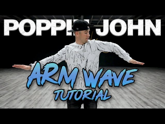 How to do the Arm Wave (Dance Moves Tutorials) Poppin John | MihranTV(@MIHRANKSTUDIOS)