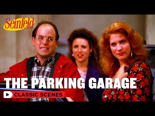George Is Late To Meet His Parents | The Parking Garage | Seinfeld