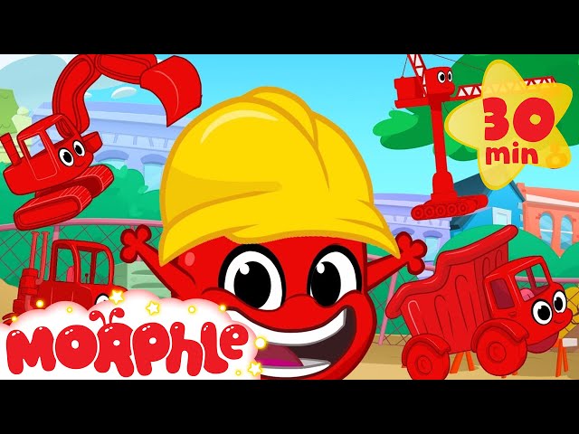 Morphle Loves Building - My Magic Pet Morphle videos for kids and babies