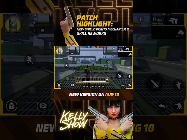 Kelly Show: New Shield Points Mechanism & Skill Reworks | Free Fire NA