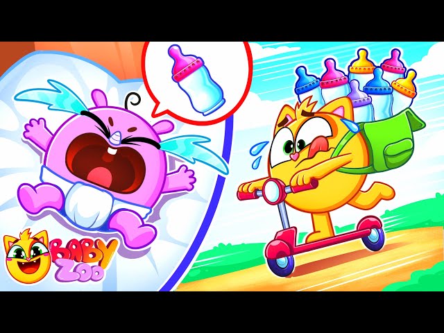 Baby Delivery Song 😃🛴🍼| Funny Kids Songs 😻🐨🐰🦁 And Nursery Rhymes by Baby Zoo