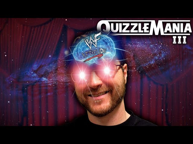 Brian Zane's VERY BIG Wrestling Brain (QuizzleMania III Clip)