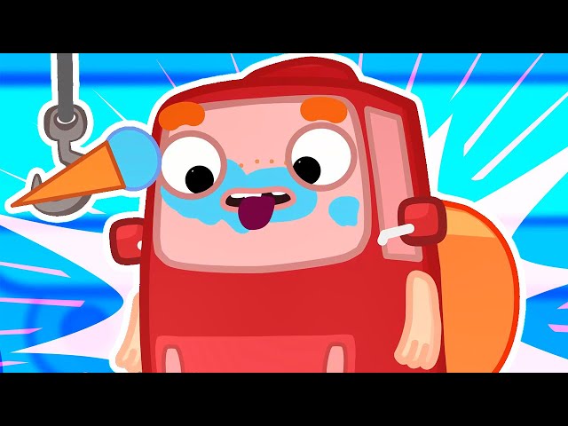 New episodes of the Wheelzy Family cartoons for kids. Broomy and Vroomy learn how to share toys.