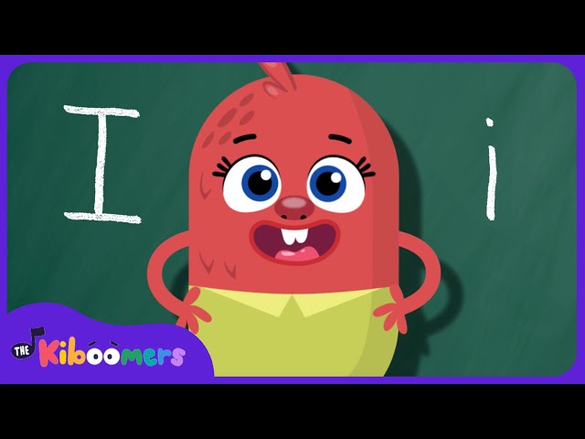 Letter I Song - THE KIBOOMERS Preschool Phonics Sounds - Uppercase & Lowercase Letters