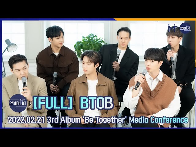 [FULL] 비투비(BTOB) 3rd Album 'Be Together' Media Conference [마니아TV]