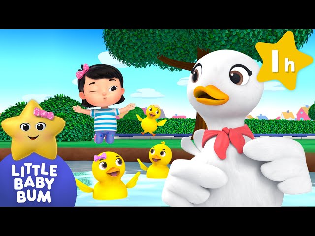 6 Little Ducks ⭐ LittleBabyBum Nursery Rhymes - One Hour Baby Songs Mix