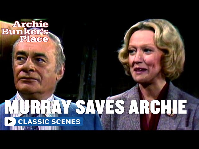 Archie Bunker's Place | Murray Saves Archie By Flirting With A Tax Agent | The Norman Lear Effect
